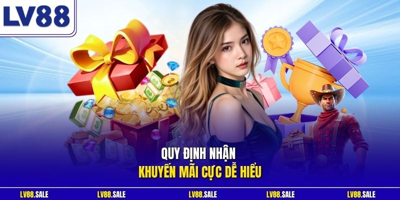 Quy định nhận khuyến mãi cực dễ hiểu